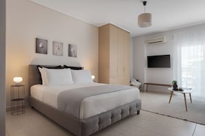 Deluxe Apartment, Balcony - Athenian Comfort Apartments (Zografos)