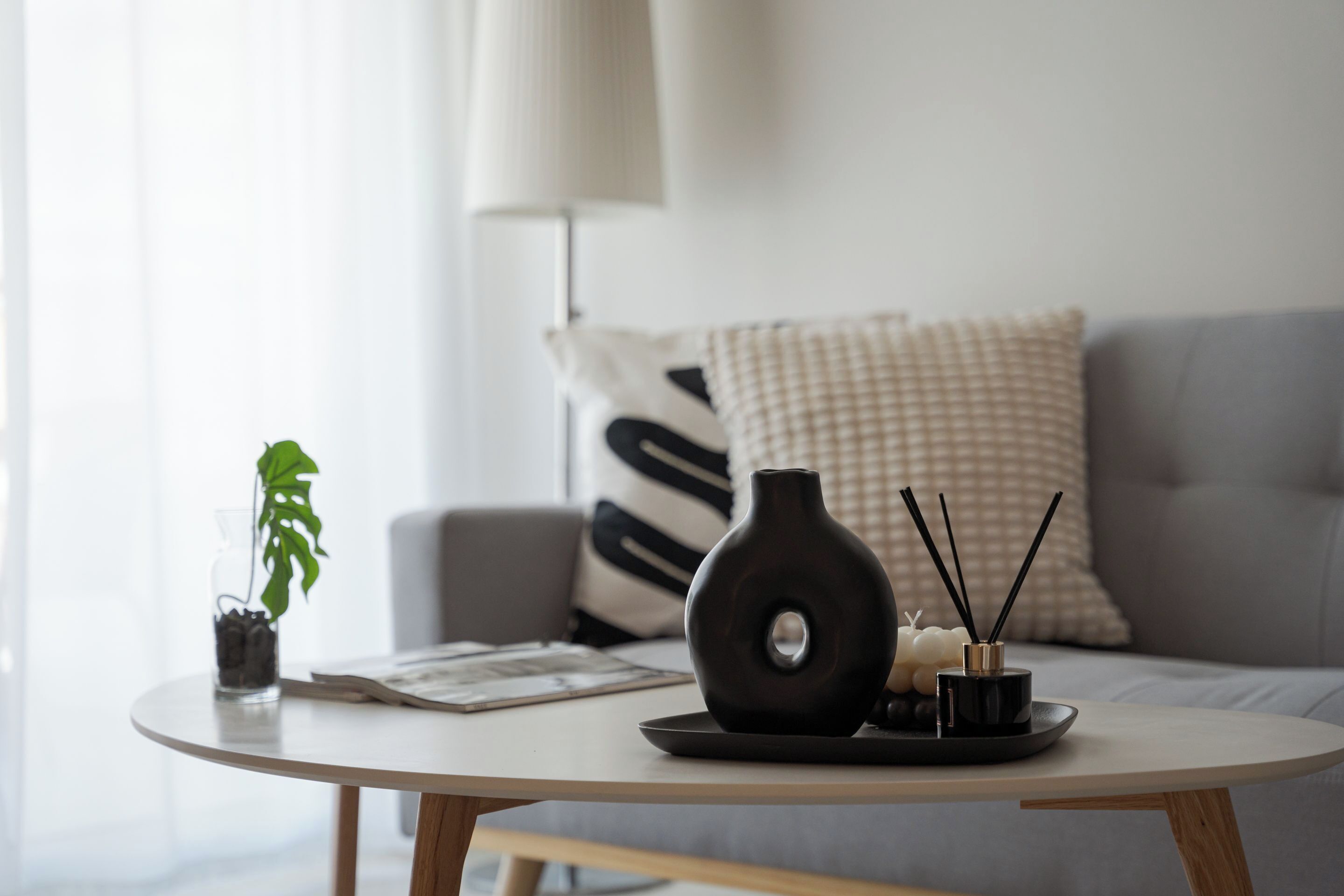 Appartement Deluxe, balcon | Coin séjour