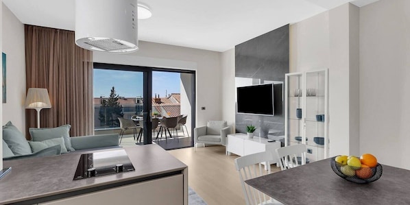 Living area - Luxurious Apartment JelenaApp 5. Korcula (Makarska)