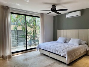 1 bedroom, WiFi, bed sheets - New Studio p/2, pool, rooftop in Aldea Zama (Tulum)