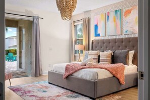 9 habitaciones, tabla de planchar con plancha, cuna de viaje y wifi 