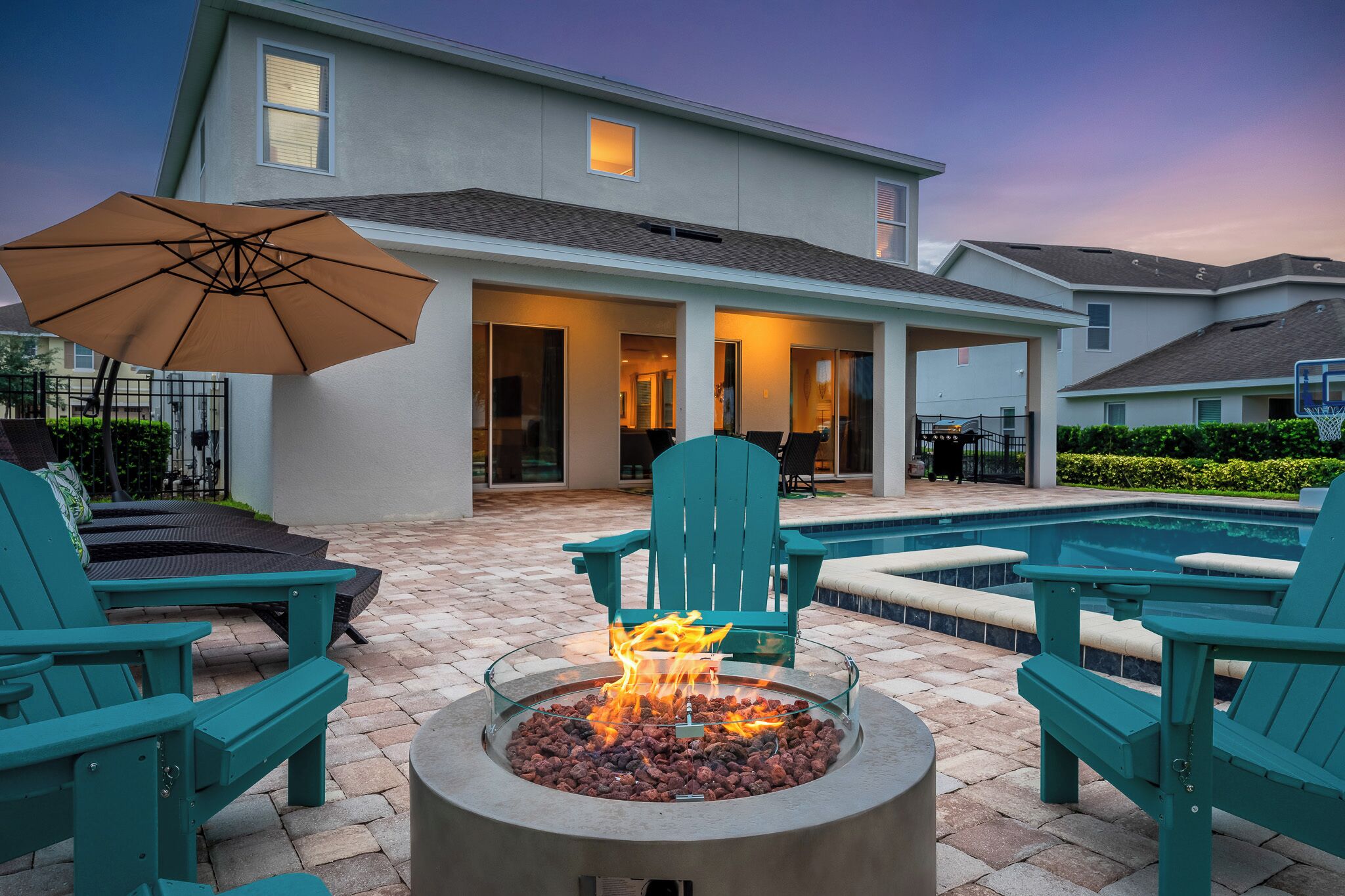 Enceinte de l’hébergement