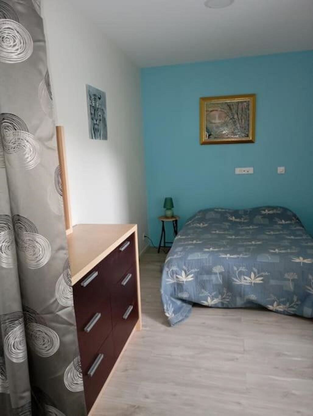 1 bedroom, iron/ironing board, travel crib, free WiFi