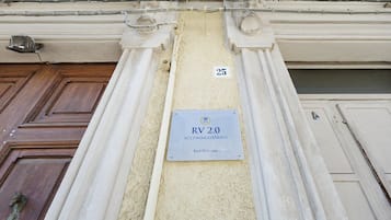Facciata della struttura