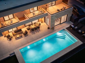 Villa (Four Bedroom Villa with Pool) | Outdoor pool - Villa Prima Lux (Kastela)