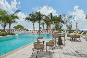 Beheizter Pool