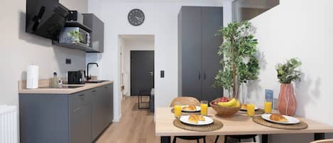 Departamento Deluxe, 1 habitación | Cocina privada