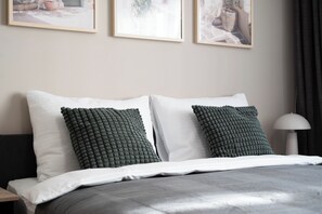 Wi-fi (inkludert) og sengetøy