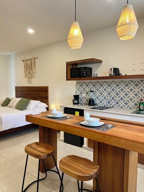 Private kitchen - New Studio p/2, swimming pools, private balcony, roof top (Tulum)