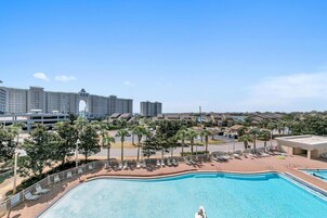 Lägenhet - flera sängar (Ariel Dunes II 402) | Pool | Utomhuspool och uppvärmd pool