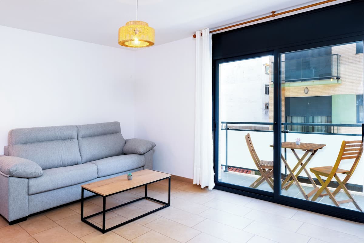 Appartamento, balcone, vista città | Area soggiorno