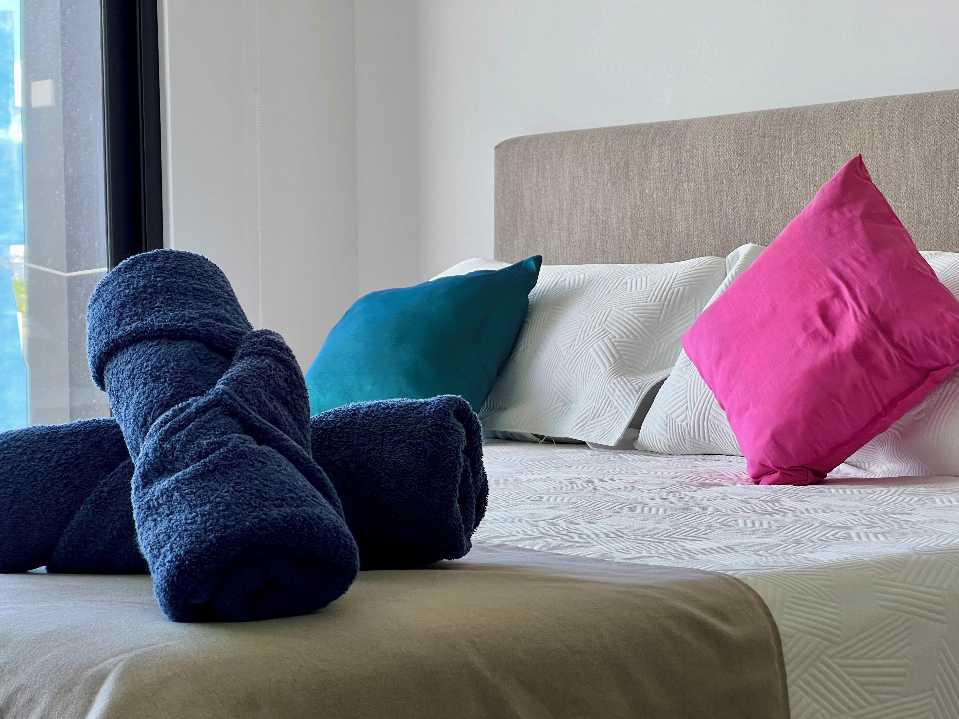 1 室のベッドルーム、WiFi、ベッドシーツ