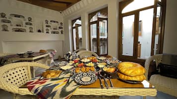 Free daily local cuisine breakfast