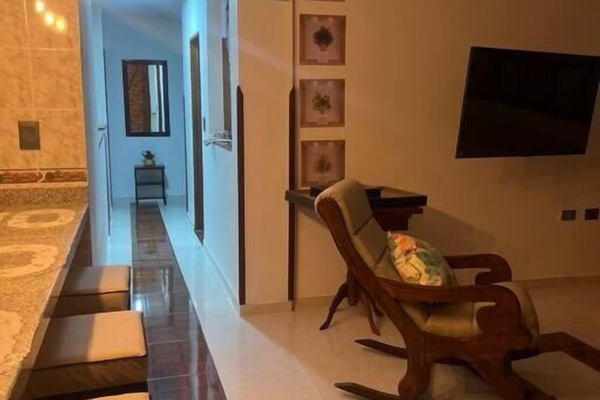 Apartamento Confort, vistas a la ciudad | Zona de estar
