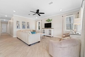 House, Multiple Beds (Beach Please) | Living area - Beach Please (Gulf Shores)