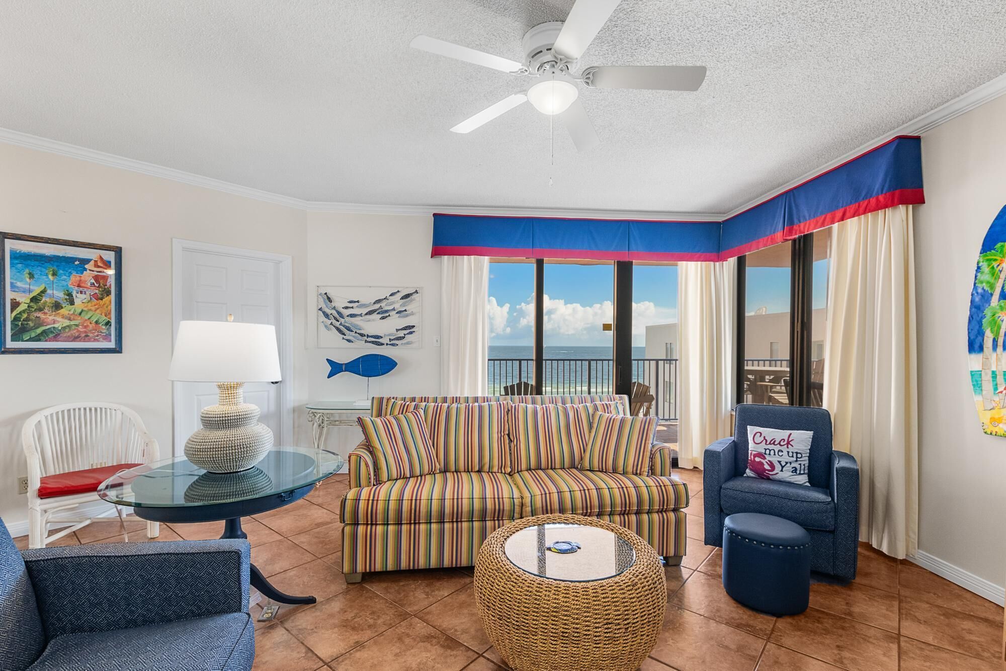 公寓客房, 多張床 (Four Seasons 704W) | 起居區