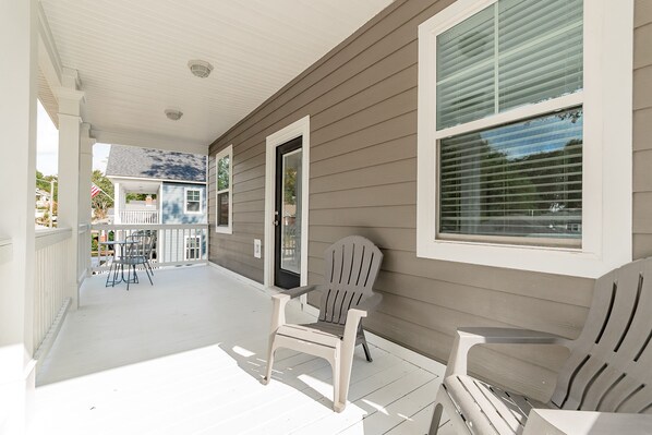 ด้านหน้าที่พัก