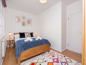 1 bedroom, iron/ironing board, free WiFi, bed sheets