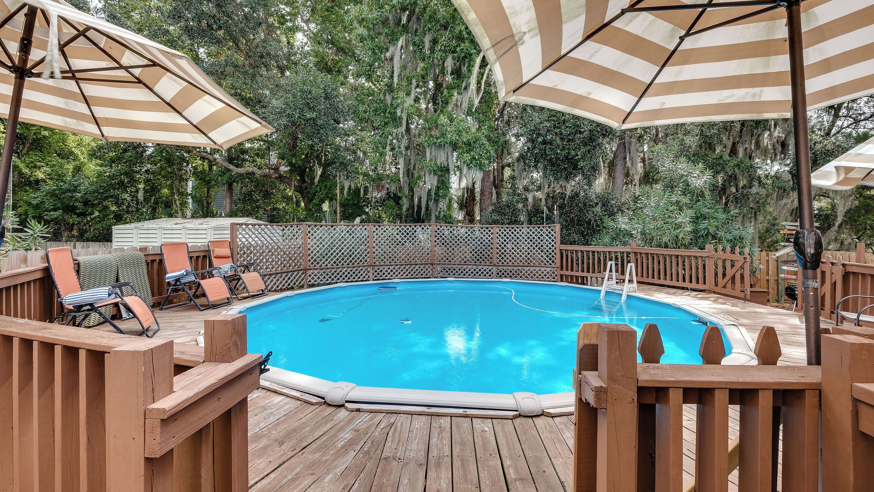 Seasonal outdoor pool