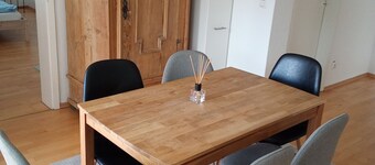 Lake Starnberg: Terraces, wood-burning stove 