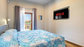 1 Schlafzimmer, BĂŒgeleisen/BĂŒgelbrett, kostenloses WLAN, BettwĂ€sche