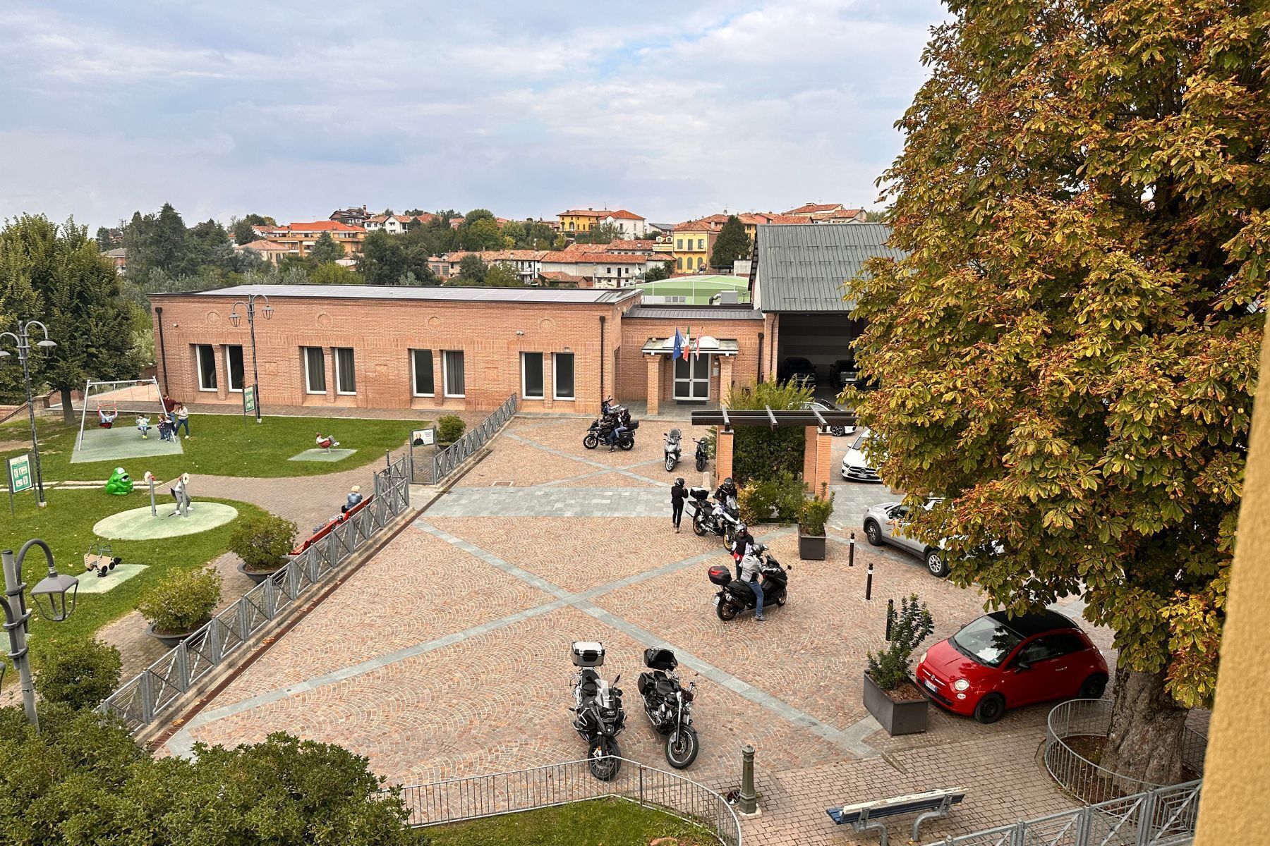 Enceinte de l’hébergement