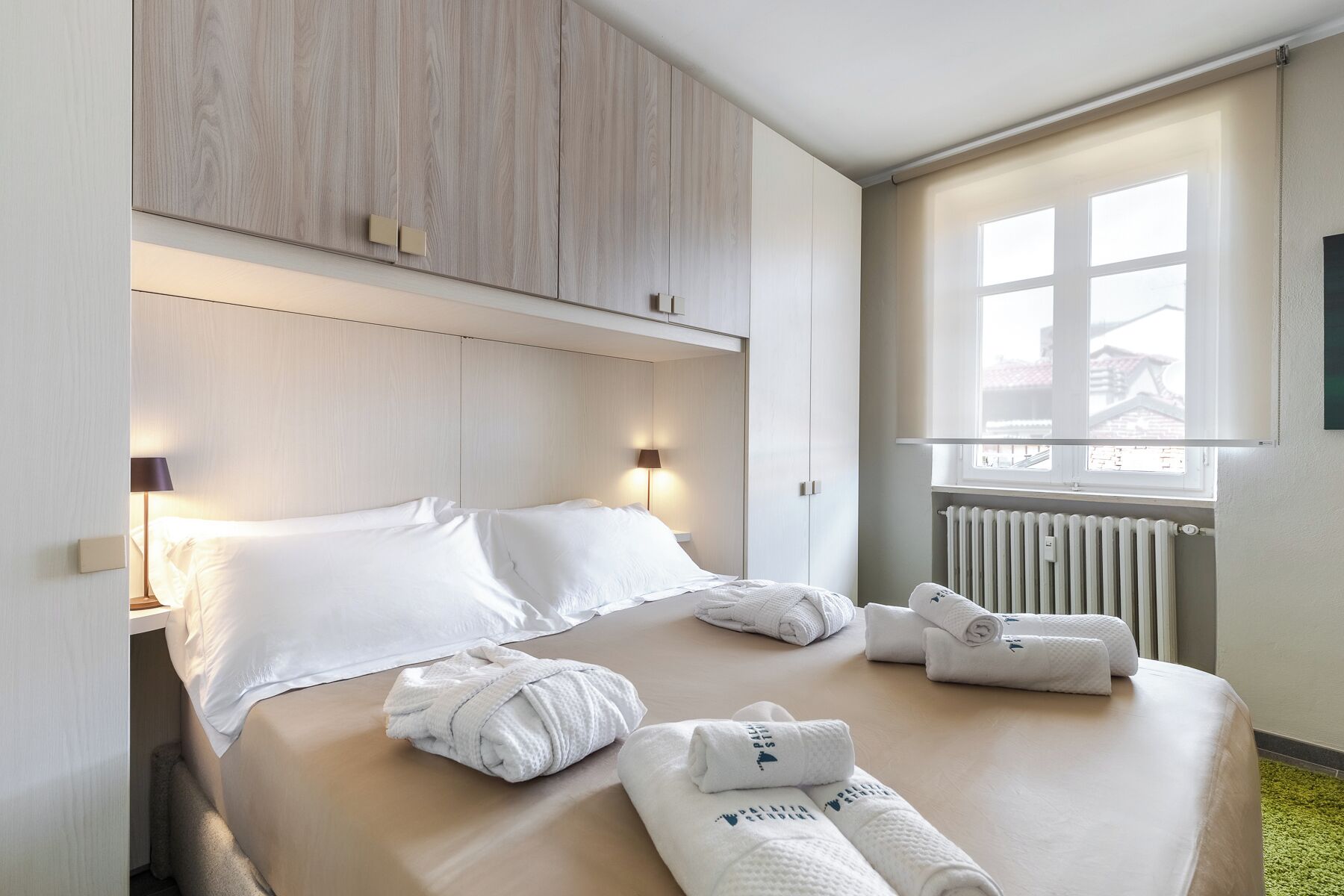 1 室のベッドルーム、アイロン / アイロン台、WiFi (無料)、ベッドシーツ