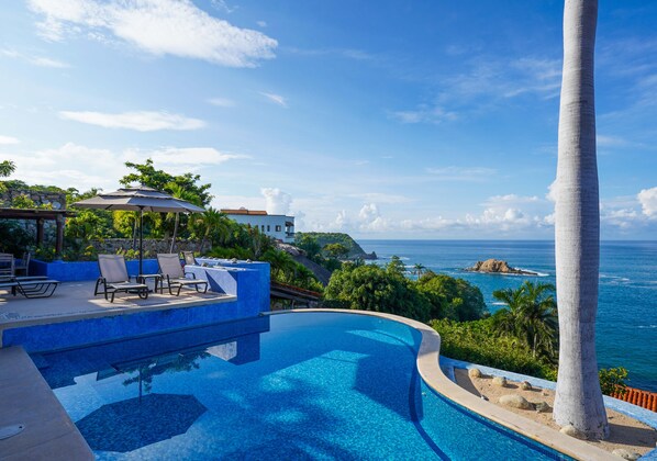 Exterior - Villa 4 Rec. con Vistas y Playa Privada (Santa María Huatulco)