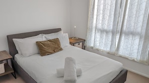 4 bedrooms, iron/ironing board, travel crib, free WiFi