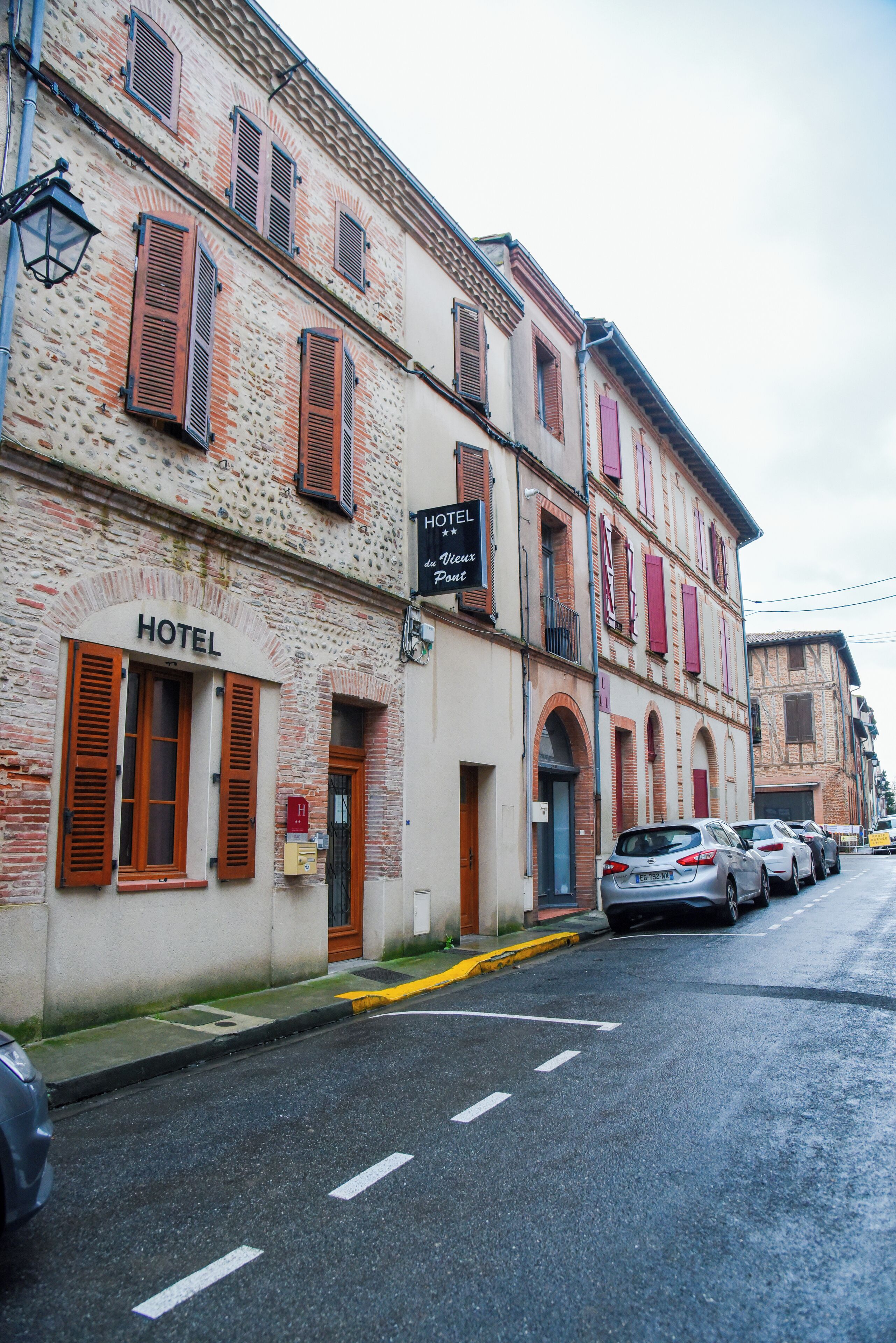 Façade de l’hébergement