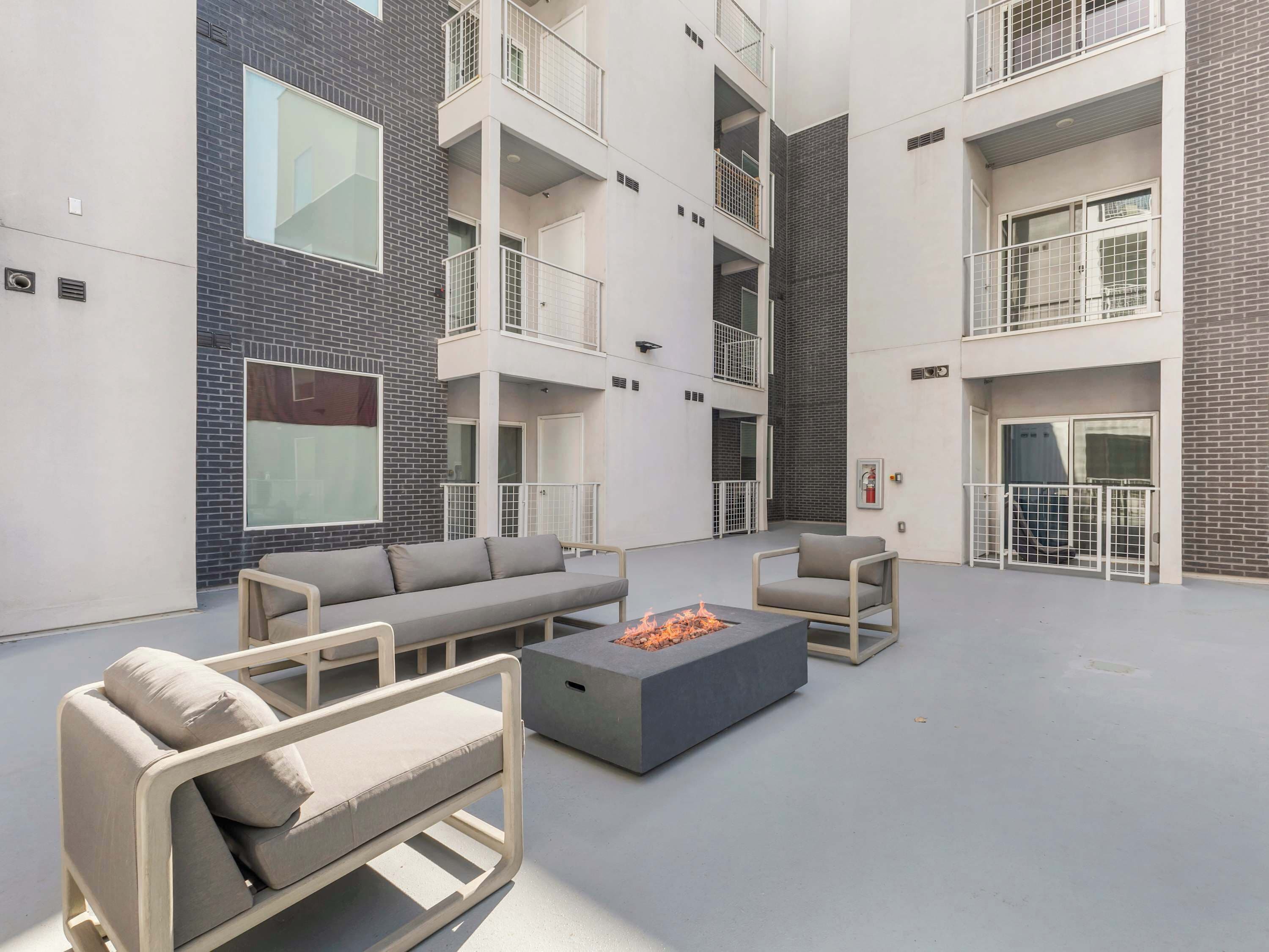 Enceinte de l’hébergement