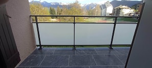 Blick von der Unterkunft