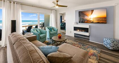 Melbourne Beach Oceanfront Apartment Unit #1 - Direct Beach Access