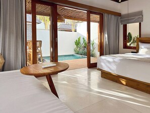 1 bedroom, WiFi, bed sheets - Muzeum Villas: 1 Bedroom, 1 Bathroom, Wi-Fi, Kitchen, Private Pool
 (Bali)