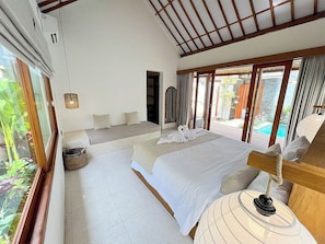 1 habitación, wifi y ropa de cama