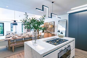Family dining - City view apartments (Sandton)