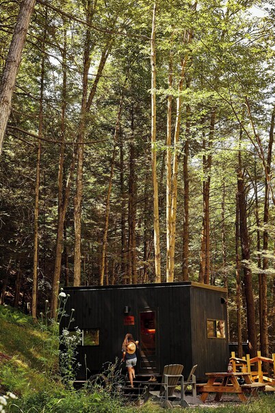 Postcard Cabins Eastern Catskills