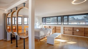 The Athena Suite Acropolis View | Living area