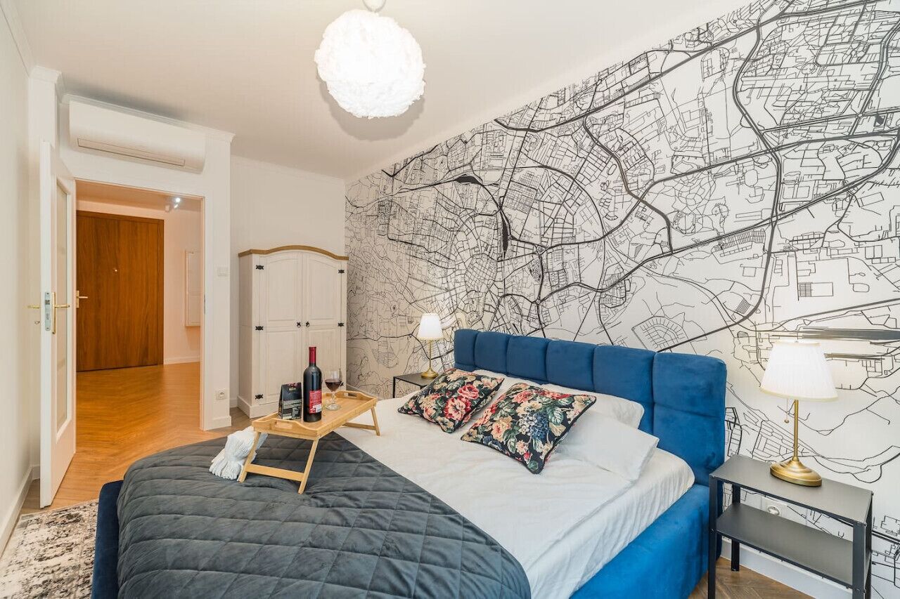 1 غرفة نوم ومكتب ومكواة/لوح كي وواي فاي مجانًا