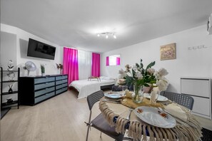 1 bedroom, iron/ironing board, free WiFi, bed sheets