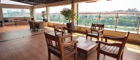 Terrasse sur le toit