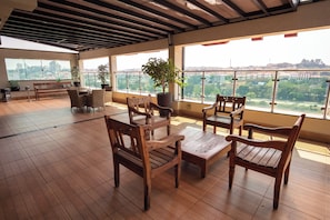 Terrasse sur le toit