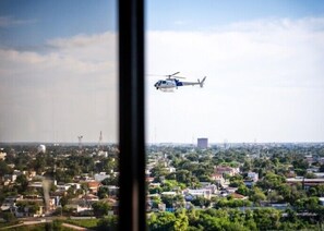 Vue depuis l’hébergement