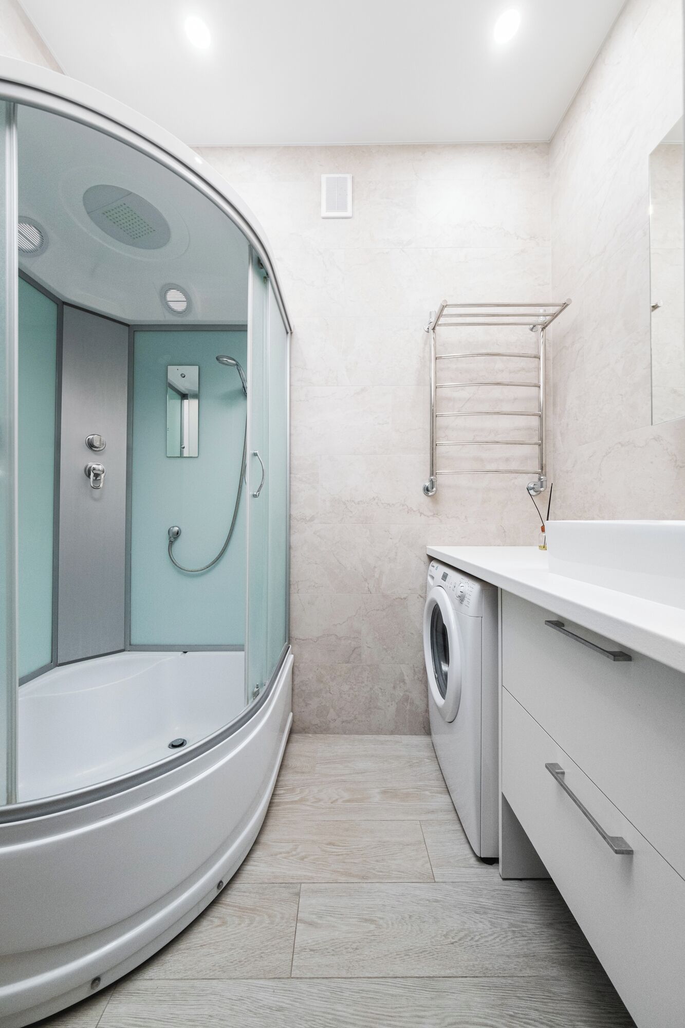 Apartment, Balcony, City View | Bathroom