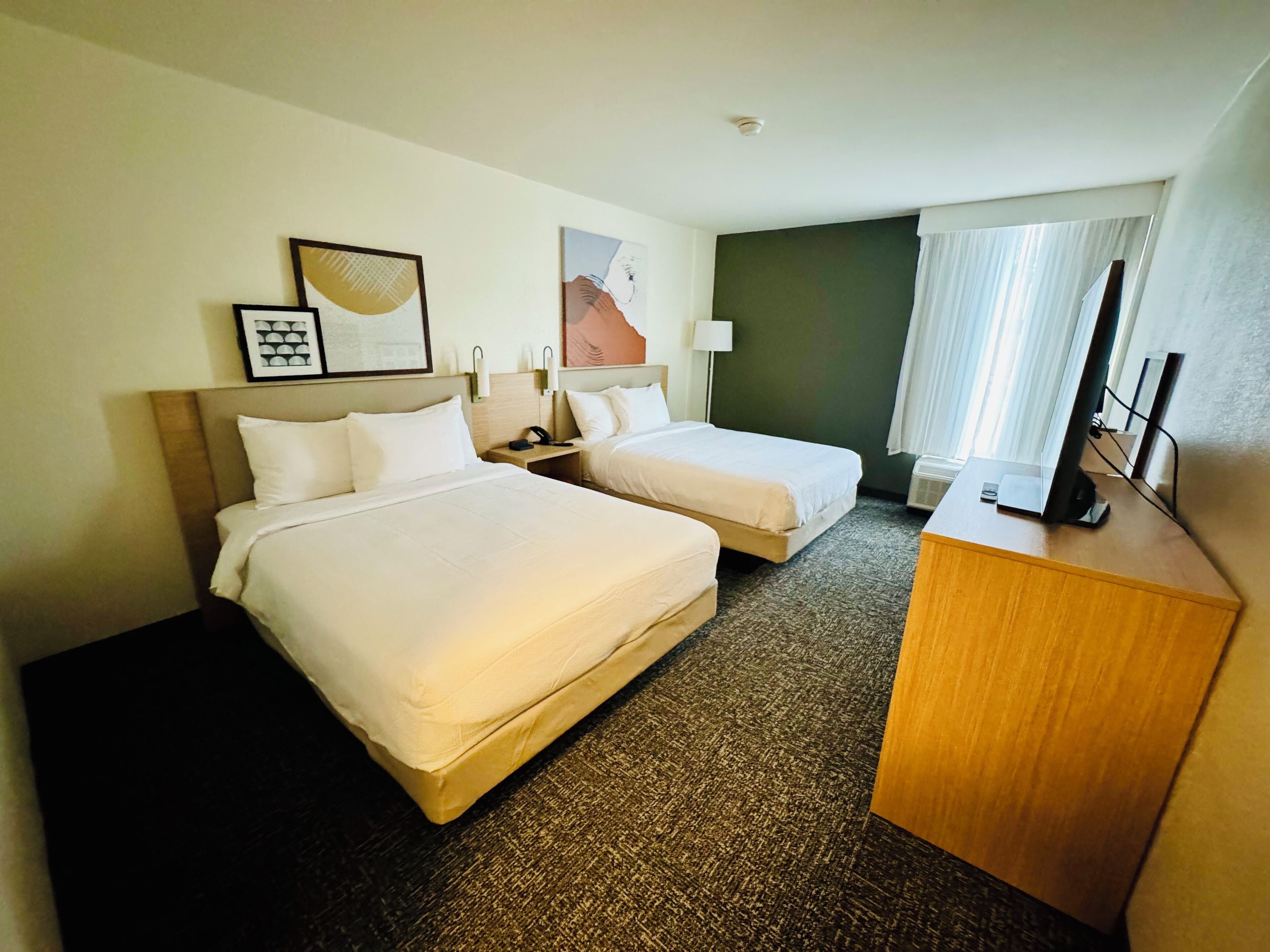 Room, 2 Queen Beds | In-room safe, iron/ironing board, free WiFi, bed sheets