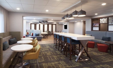 Vestíbulo. Hampton Inn Evergreen
