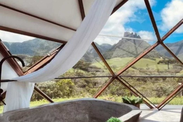 Luxury Bungalow, Mountain View | Bathroom | Bathrobes