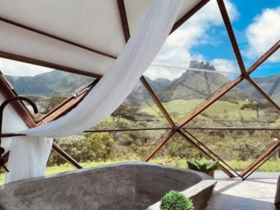 Bungalow Luxury, vista montagna | Bagno