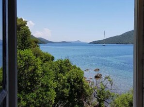 View from property - Seaside Holiday Home Andrija - Two Bedroom Holiday Home with Sea View (Ston)