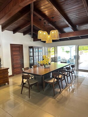 Dining - confortable luxury small villa in casa de campo La Romana Dom. Rep. (La Romana)
